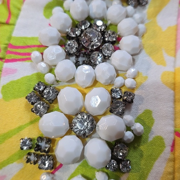 Lilly Pulitzer Crystal Skipping On Sunshine  Strapless Dress Size 2 - Picture 11 of 11